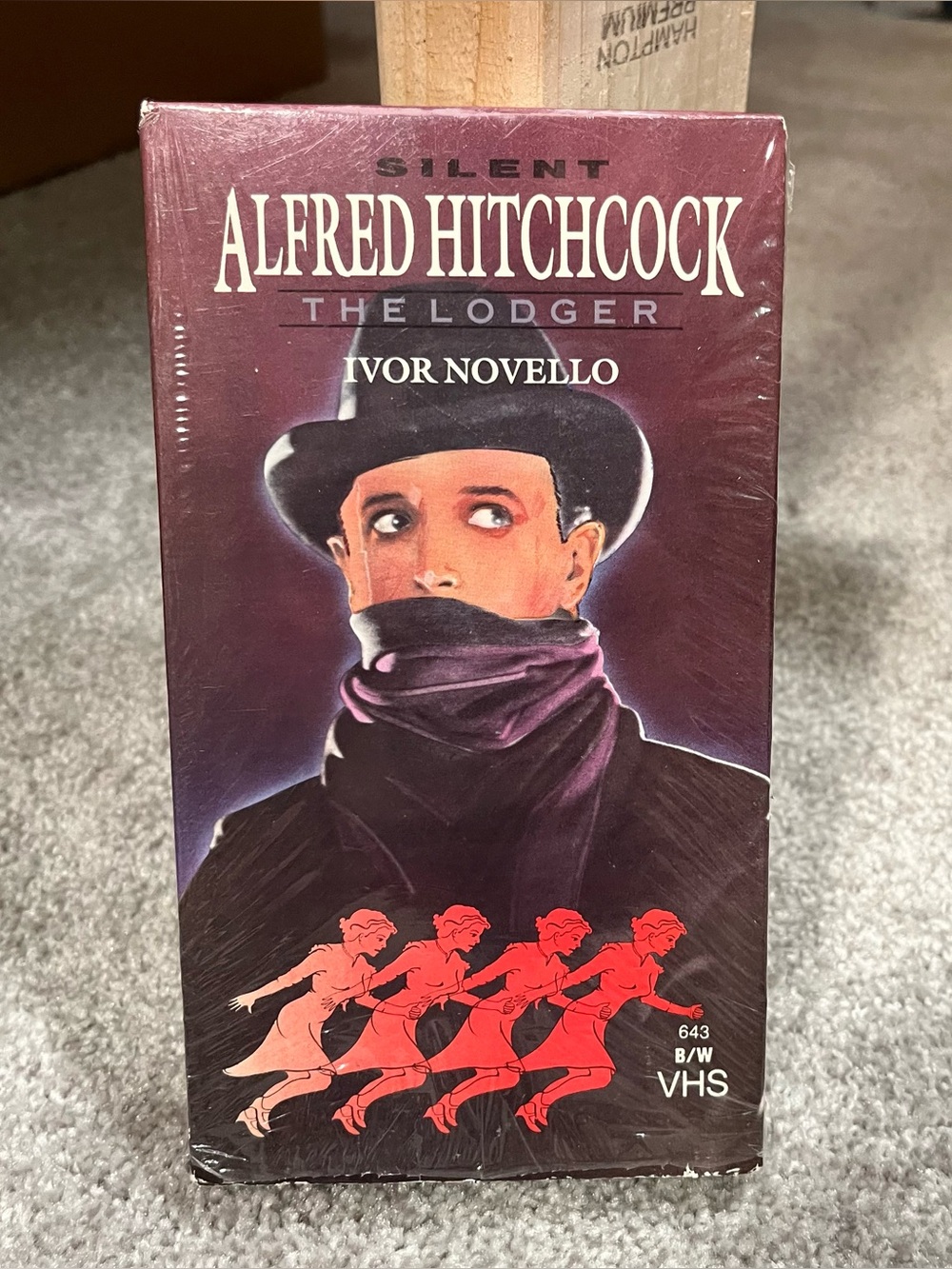 Alfred Hitchcock: The Lodger (VHS, 1989) Tested And Working